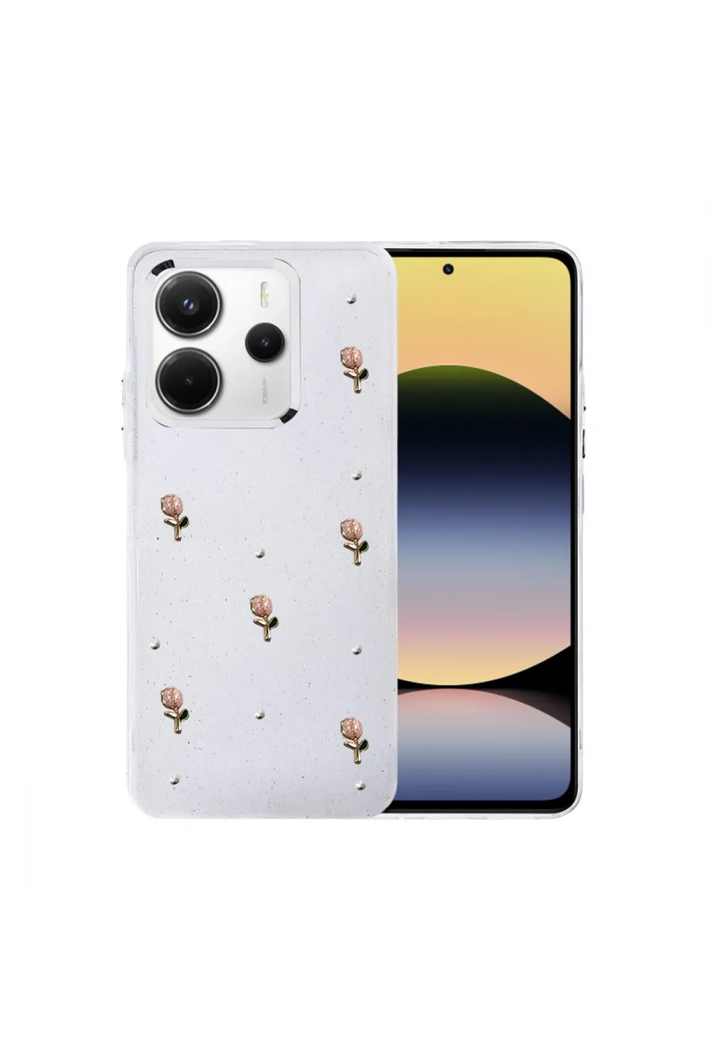 Xiaomi Redmi Note 14 4g Fiyonk Desenli Kapak - Desen 6