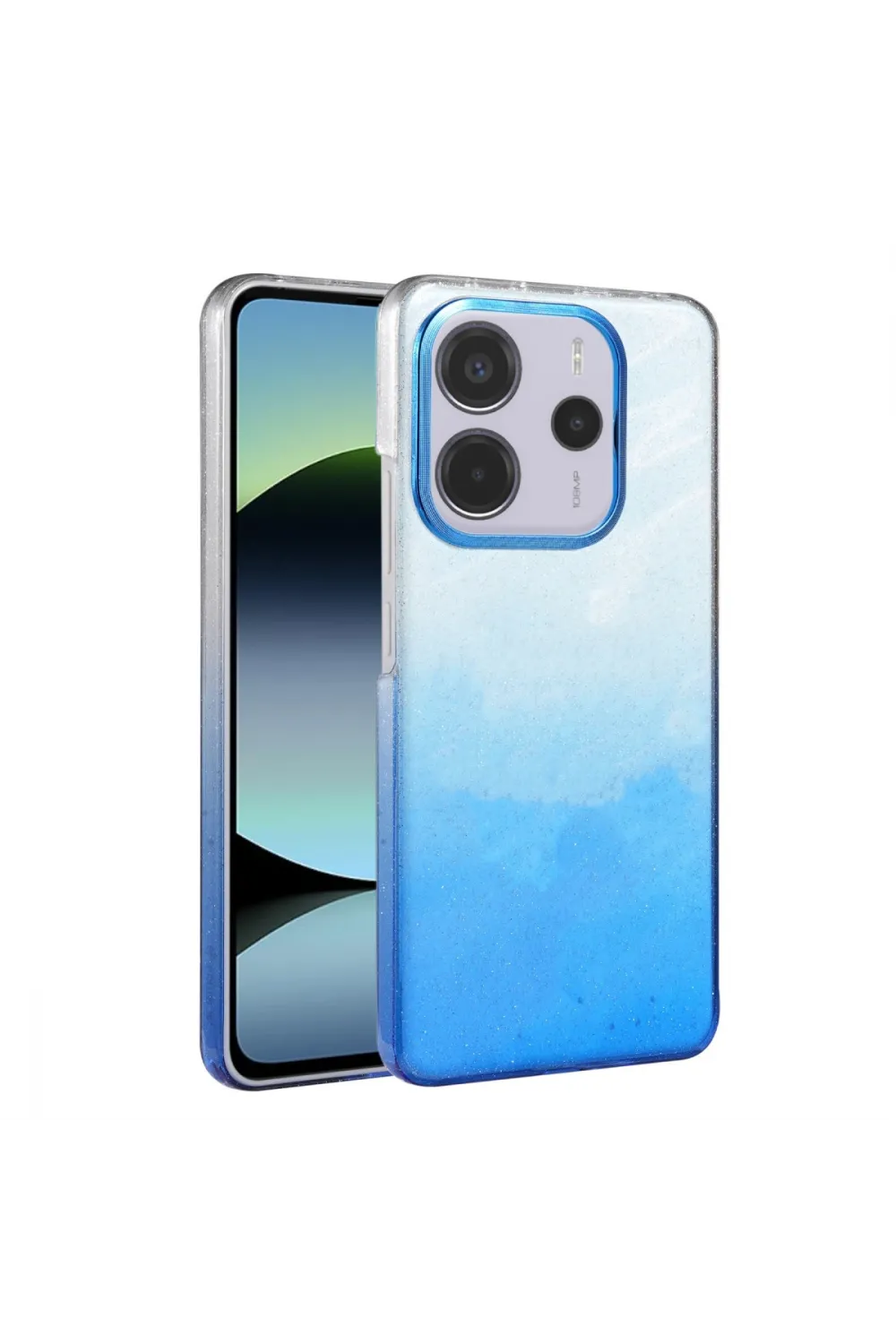 Xiaomi Redmi Note 14 4g Glossy Kapak - Mavi
