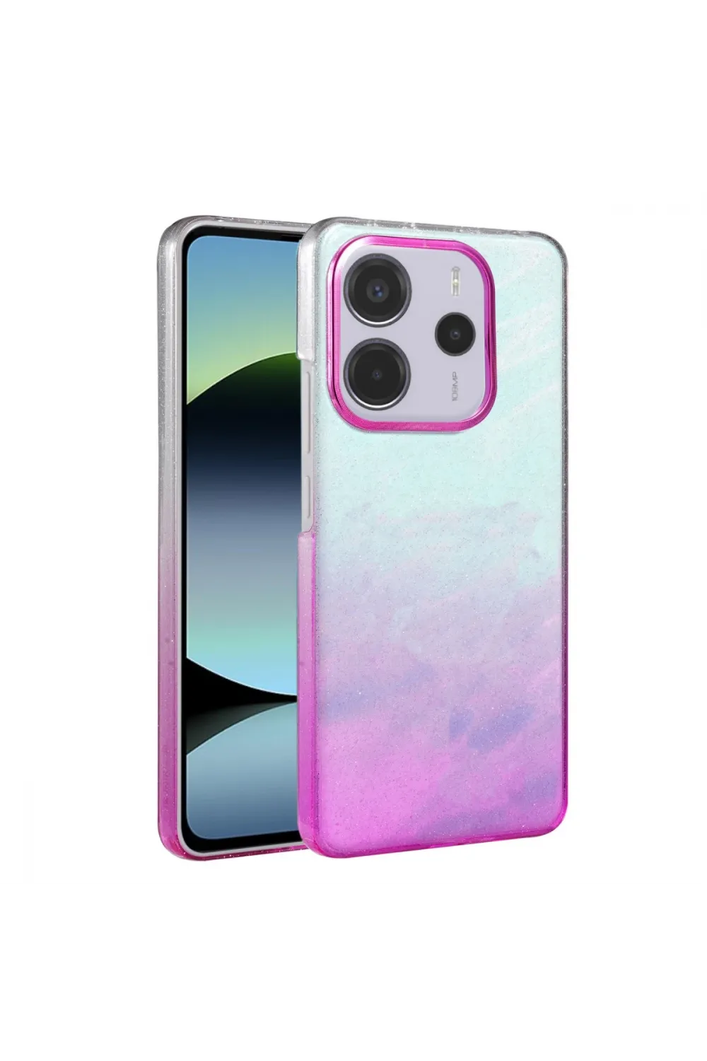 Xiaomi Redmi Note 14 4g Glossy Kapak - Mor