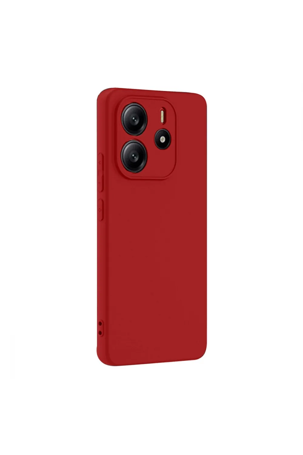 Xiaomi Redmi Note 14 4g Kılıf First Silikon - Kırmızı