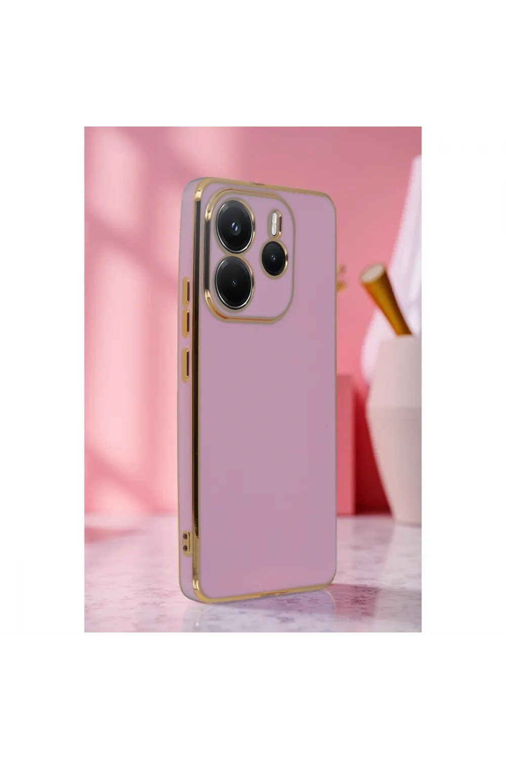 Xiaomi Redmi Note 14 4g Kılıf Volet Silikon - Beyaz