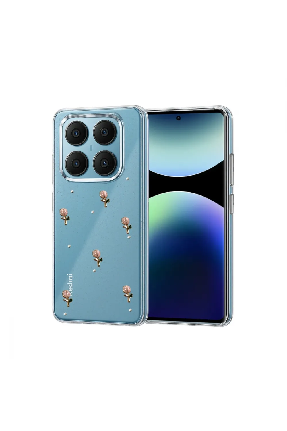Xiaomi Redmi Note 14 Pro 4g Fiyonk Desenli Kapak - Desen 6