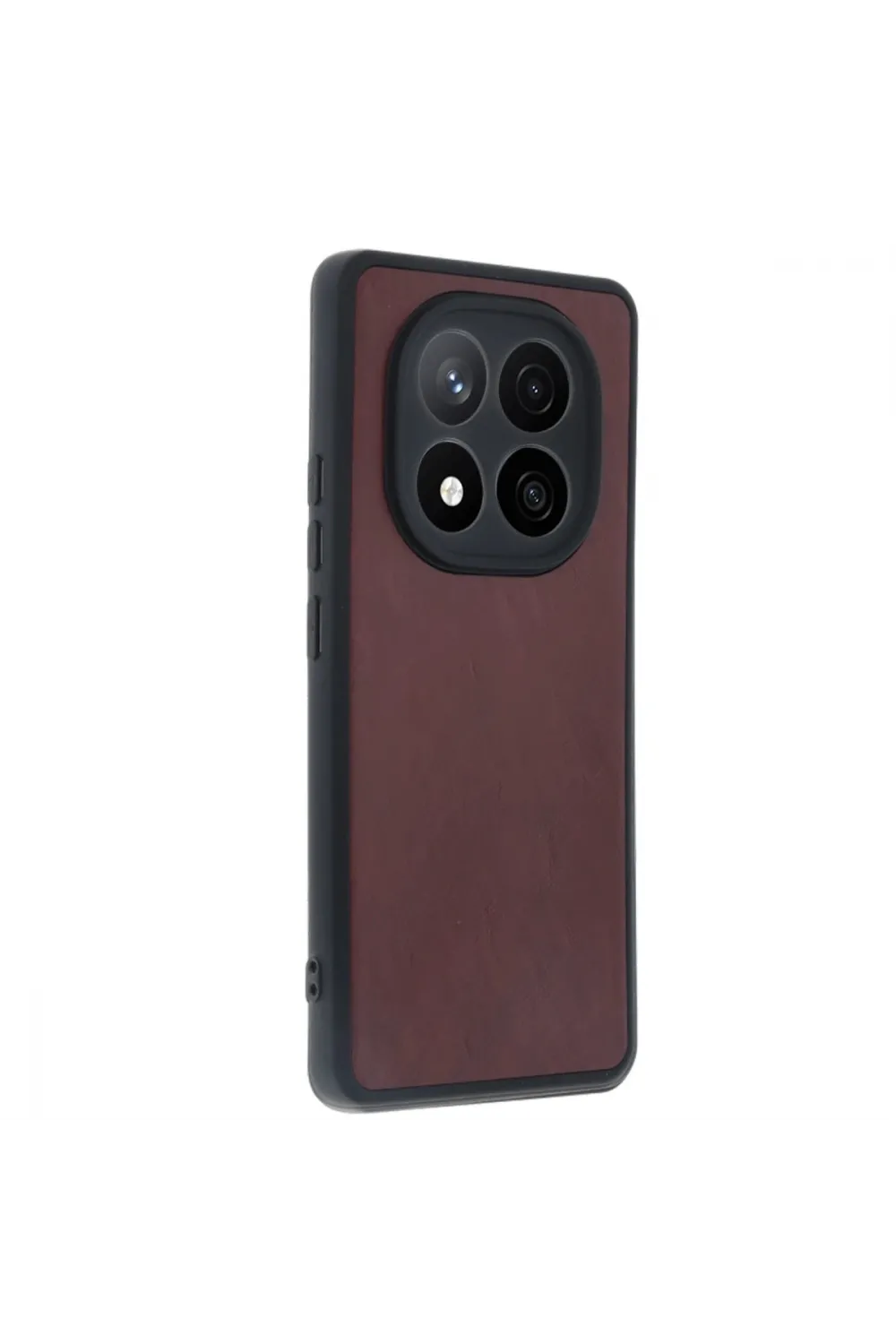 Xiaomi Redmi Note 14 Pro 4g Kılıf Aras Deri Kapak - Bordo