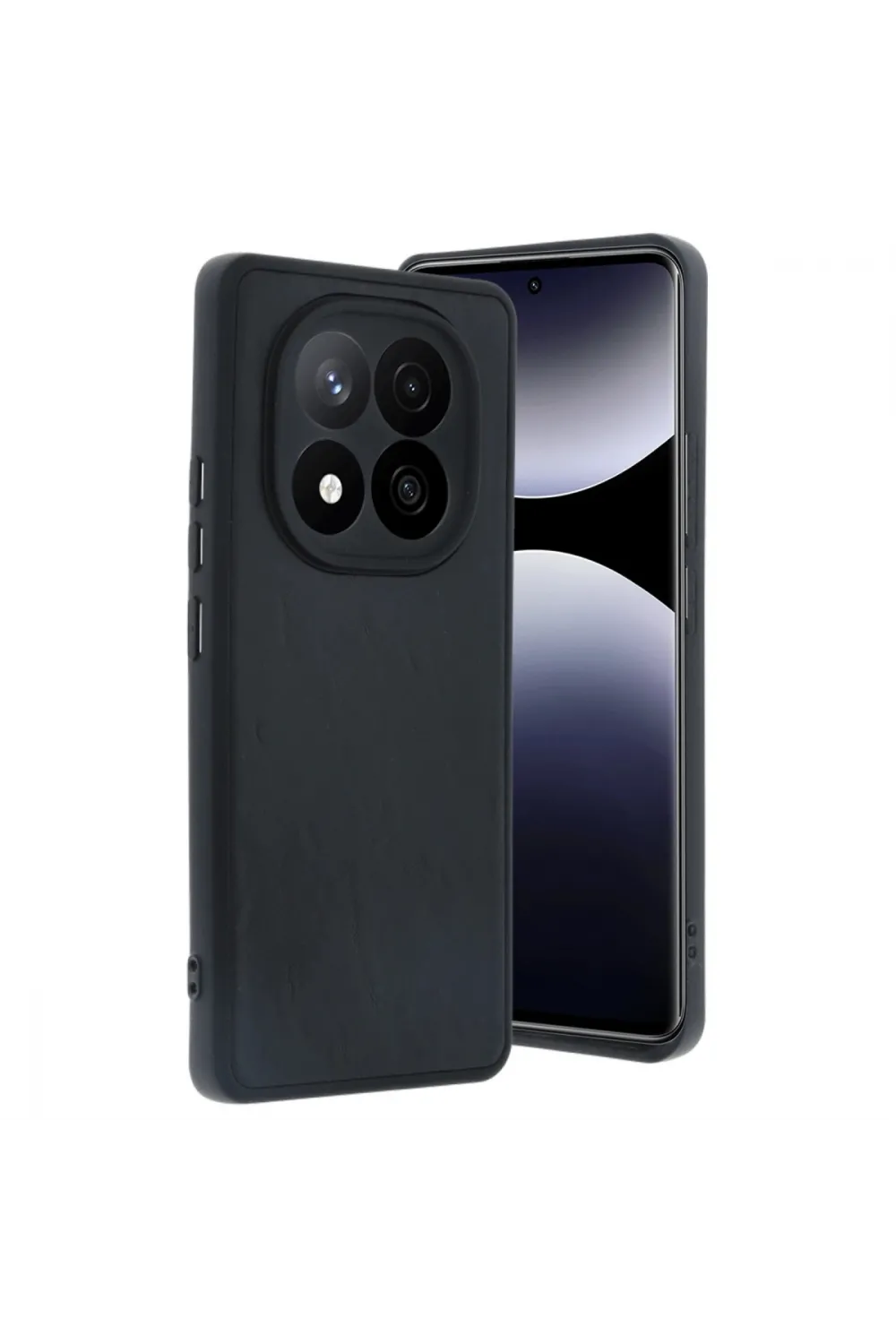 Xiaomi Redmi Note 14 Pro 4g Kılıf Aras Deri Kapak - Siyah