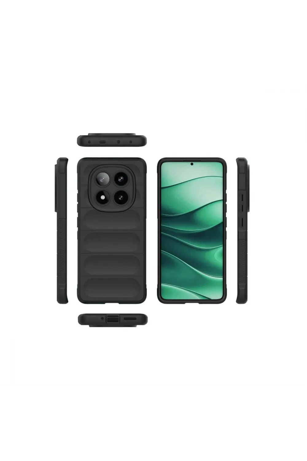 Xiaomi Redmi Note 14 Pro 4g Kılıf Optimum Silikon - Lacivert