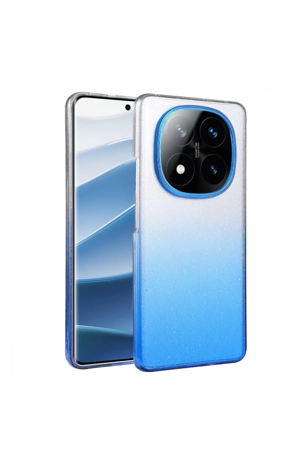 Xiaomi Redmi Note 14 Pro 5g Glossy Kapak - Mavi