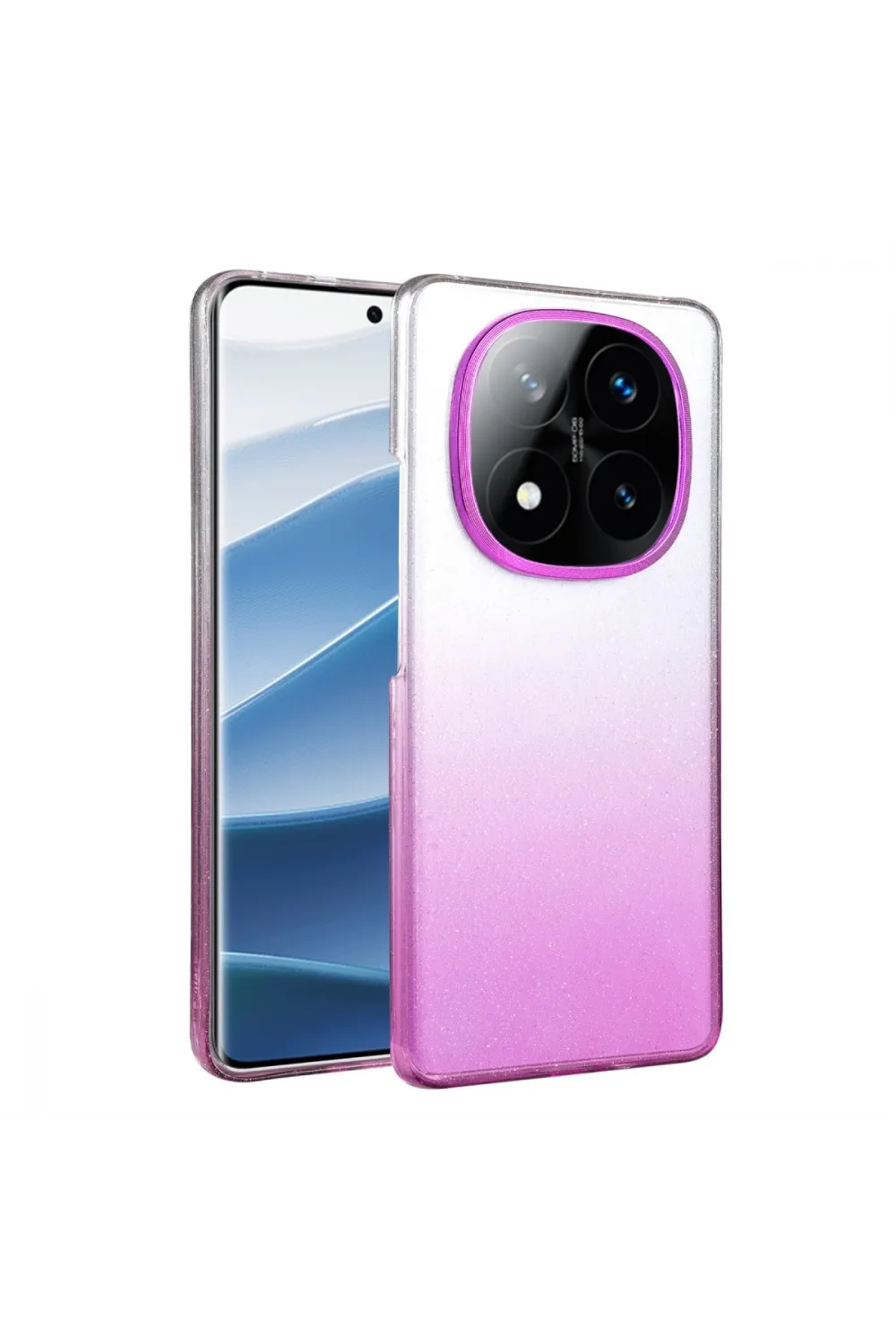 Xiaomi Redmi Note 14 Pro 5g Glossy Kapak - Mor