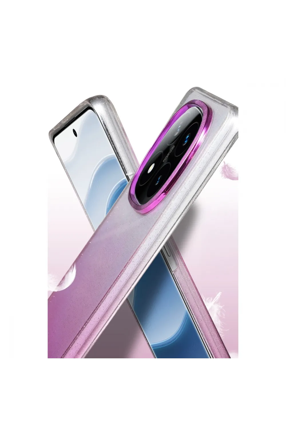 Xiaomi Redmi Note 14 Pro 5g Glossy Kapak - Mor