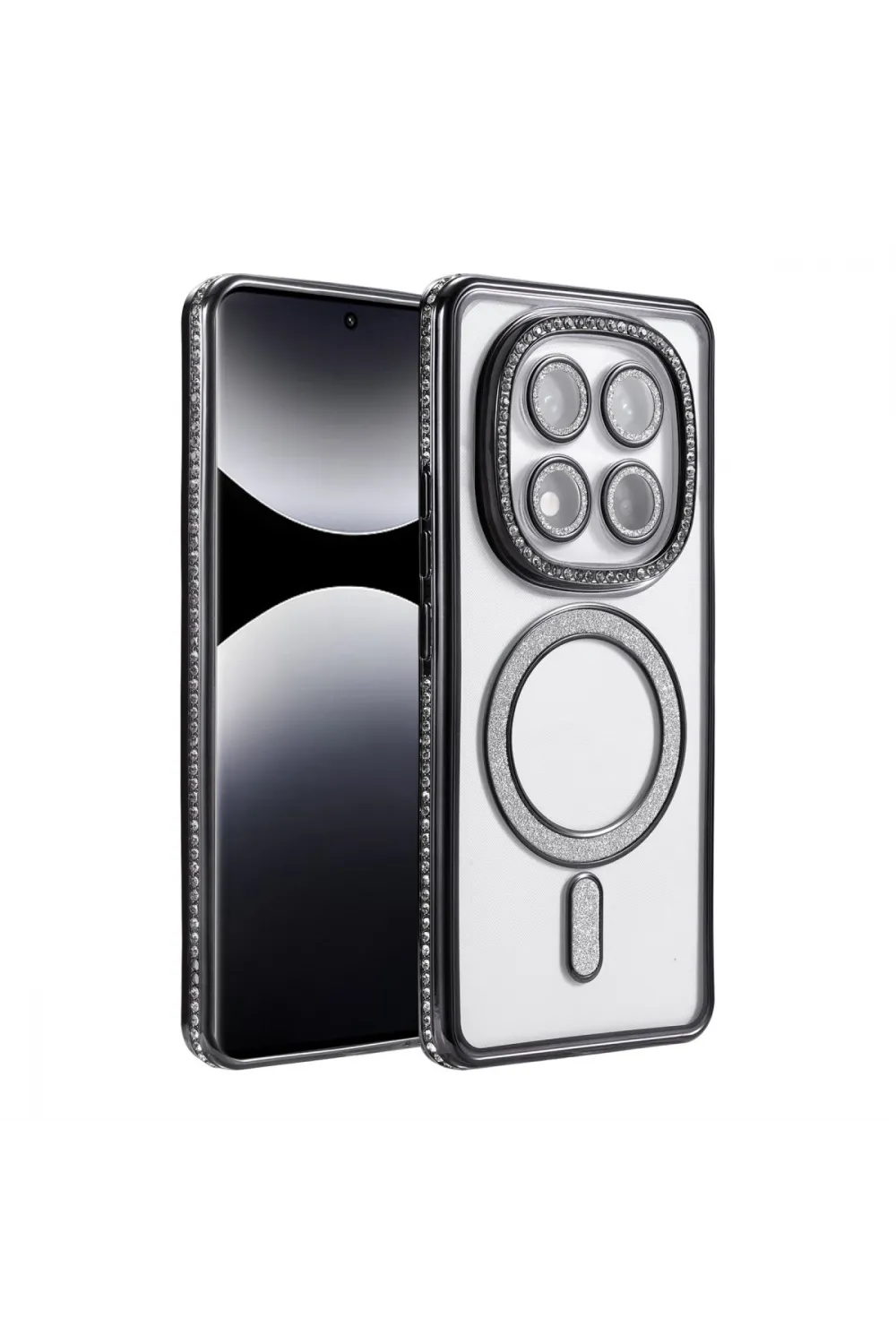 Xiaomi Redmi Note 14 Pro 5g Joke Simli Magneticsafe Kılıf - Siyah