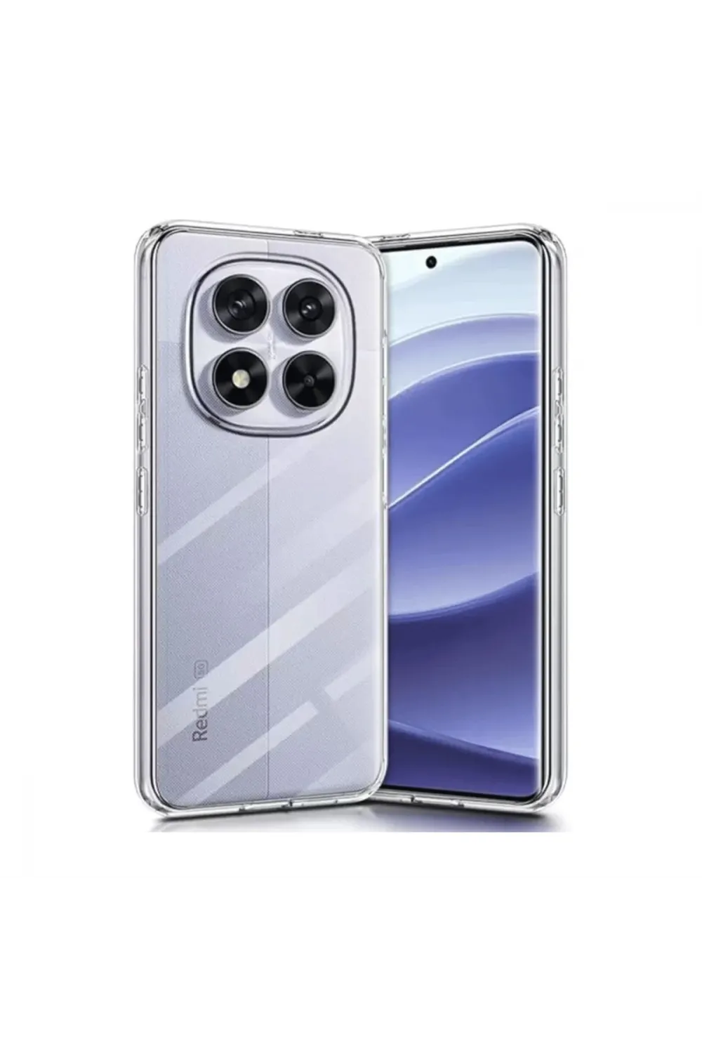 Xiaomi Redmi Note 14 Pro 5g Kılıf Lüx Şeffaf Silikon