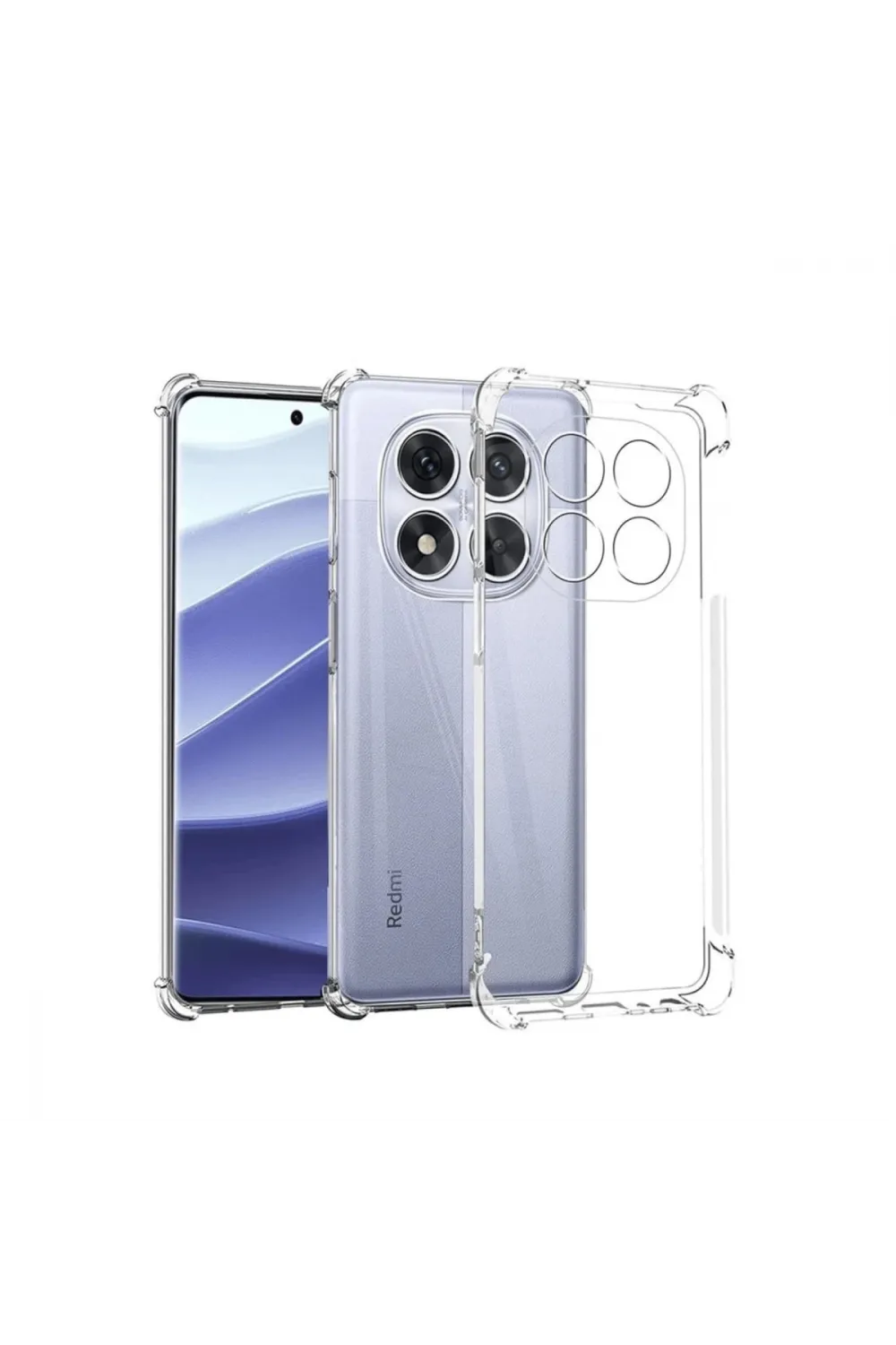 Xiaomi Redmi Note 14 Pro 5g Kılıf Lüx Şeffaf Silikon