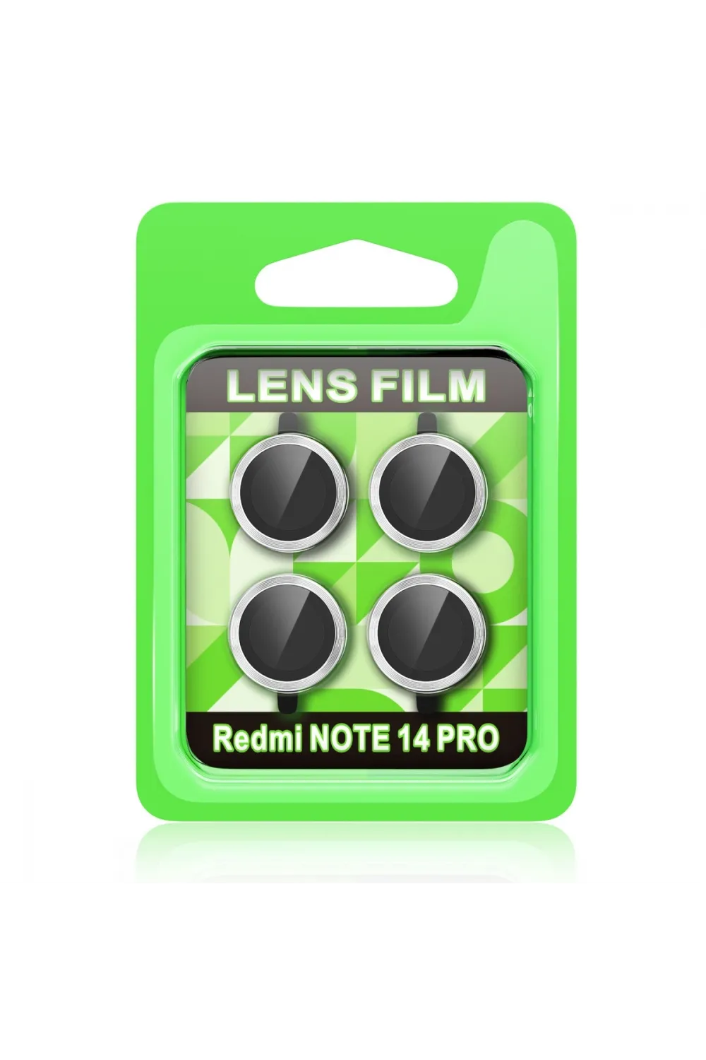 Xiaomi Redmi Note 14 Pro 5g Raze Metal Kamera Lens - Gümüş