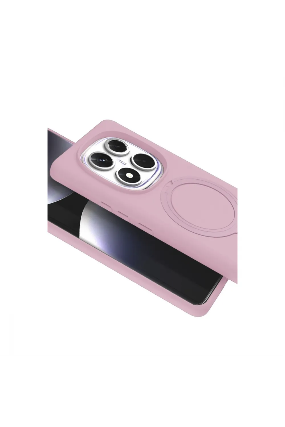 Xiaomi Redmi Note 14 Pro 5g Regal Magsafe Standlı Kapak - Açık Pembe