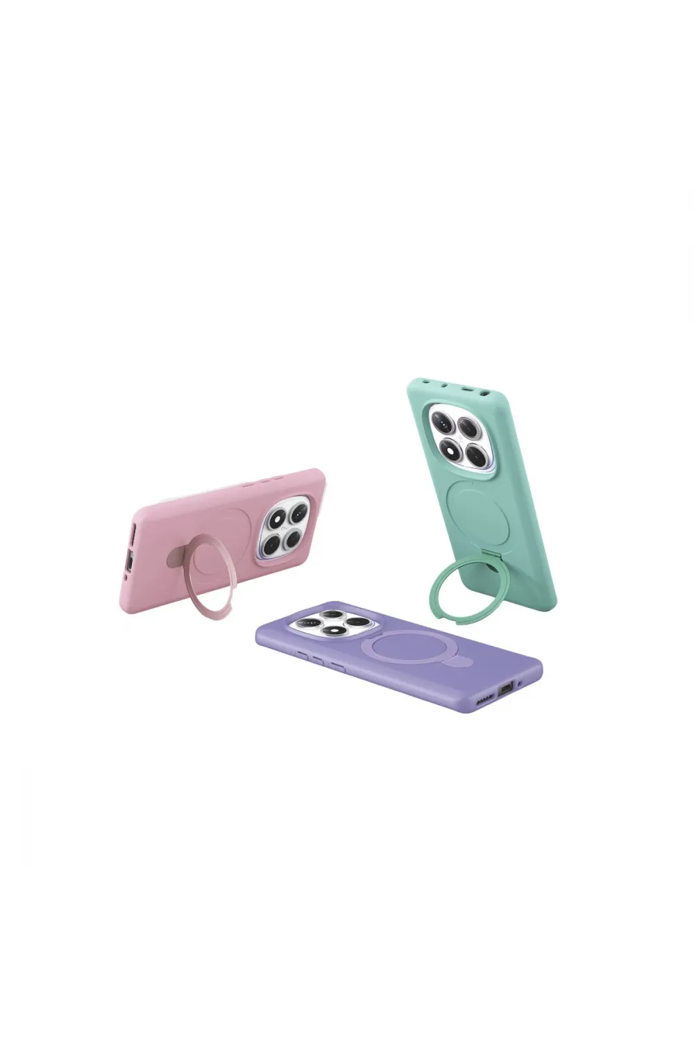 Xiaomi Redmi Note 14 Pro 5g Regal Magsafe Standlı Kapak - Derin Mor