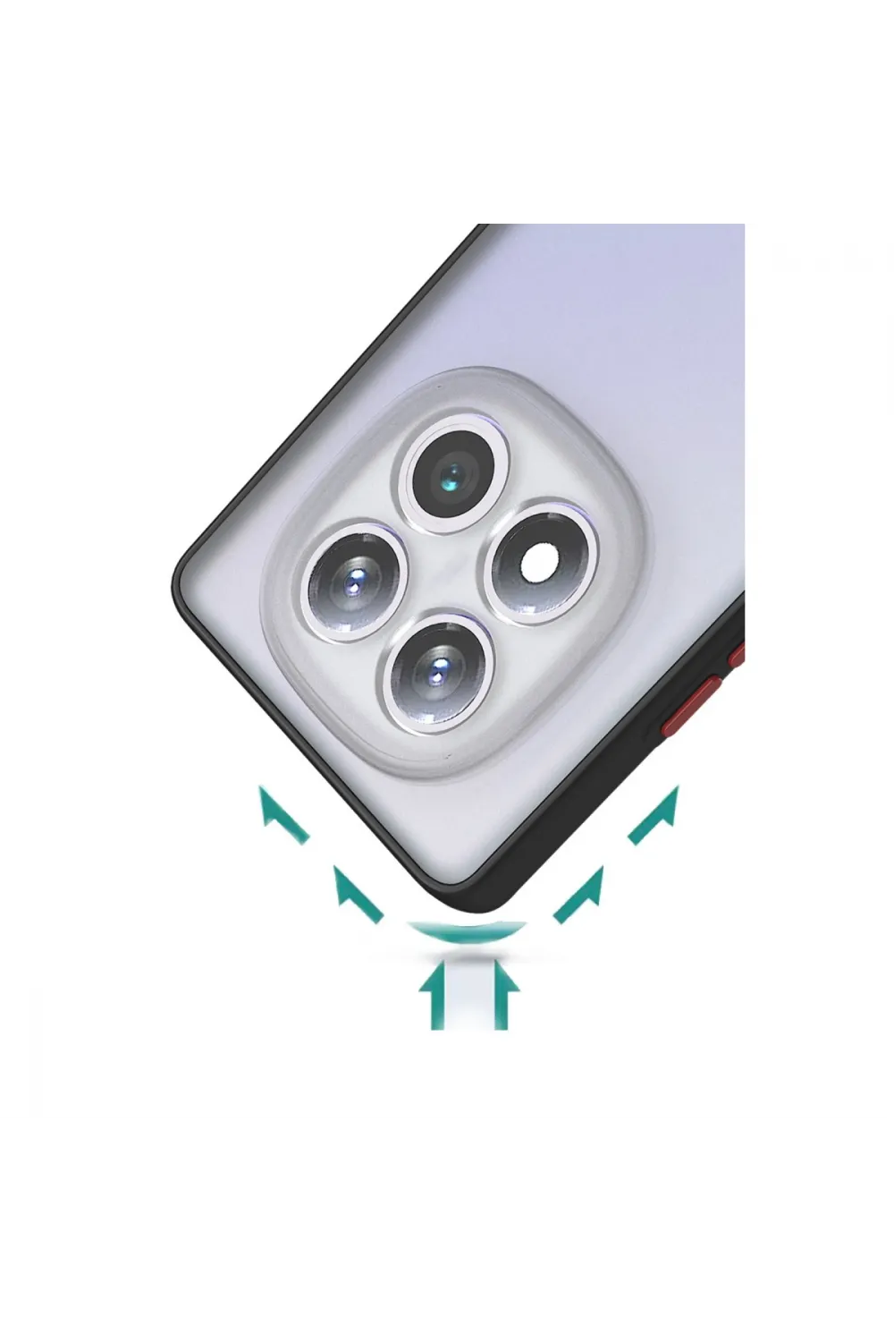 Xiaomi Redmi Note 14 Pro Plus Kılıf Montreal Silikon Kapak - Siyah