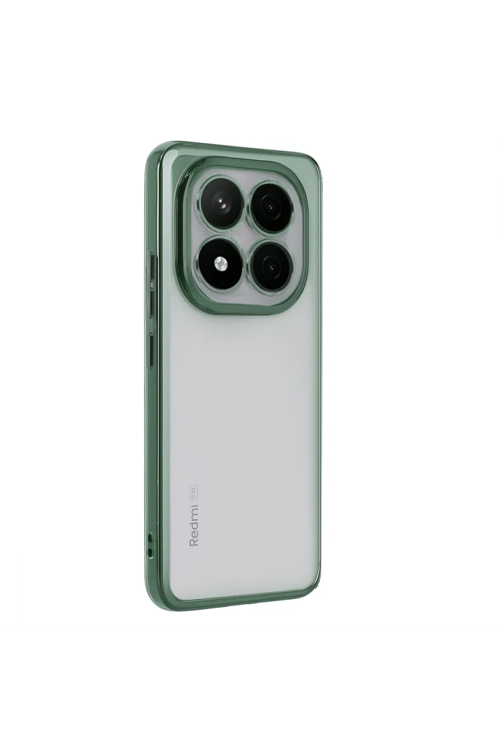 Xiaomi Redmi Note 14 Pro Plus Kılıf Razer Lensli Silikon - Yeşil