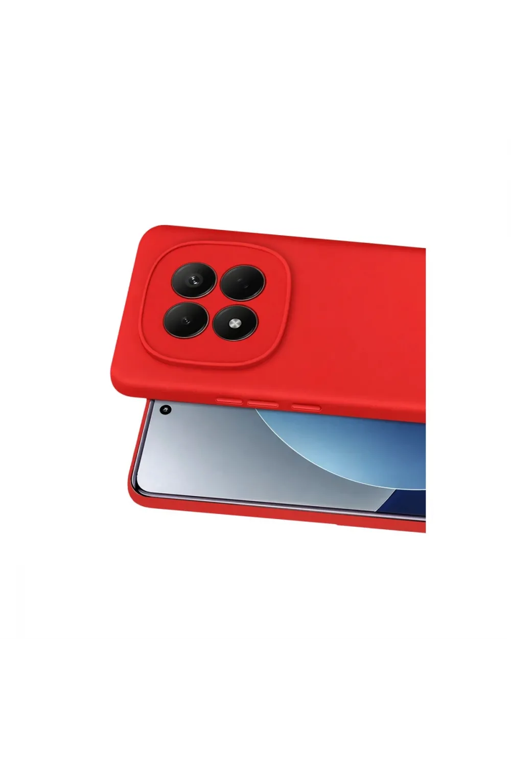 Xiaomi Redmi Note 15 4g First Silikon - Kırmızı