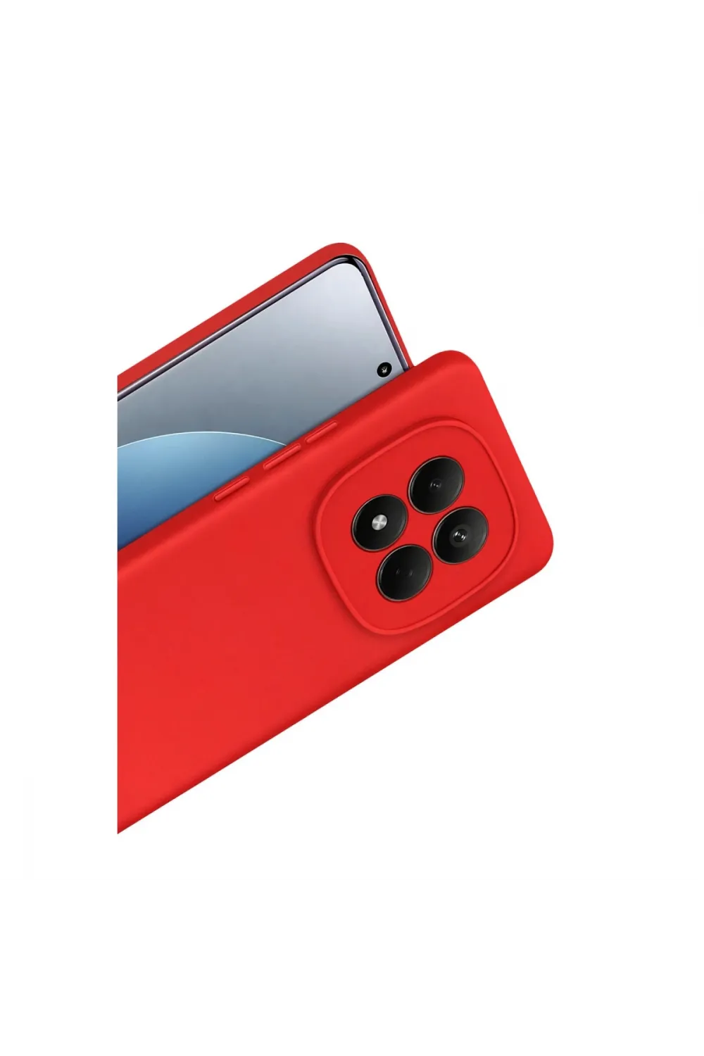 Xiaomi Redmi Note 15 4g First Silikon - Kırmızı