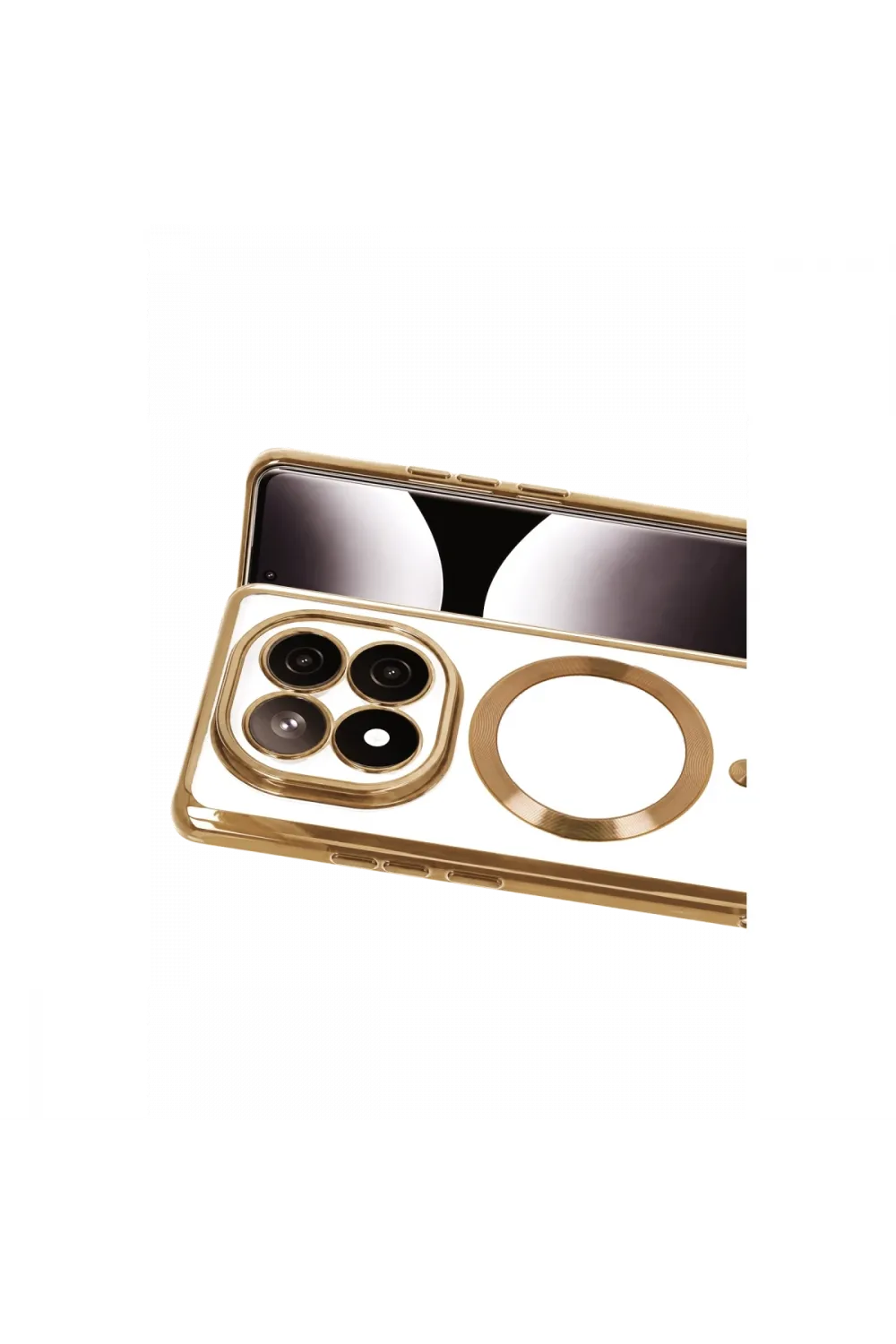 Xiaomi Redmi Note 15 4g Kross Magneticsafe Kapak - Gold