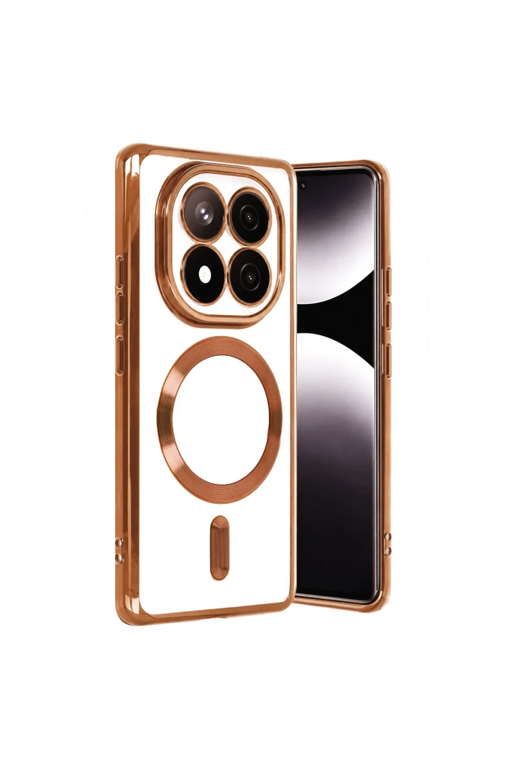 Xiaomi Redmi Note 15 4g Kross Magneticsafe Kapak - Turuncu