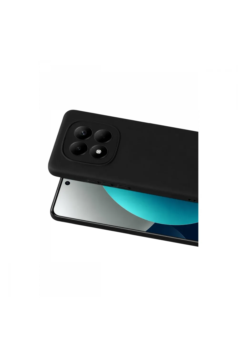Xiaomi Redmi Note 15 4g Nano İçi Kadife Silikon - Siyah