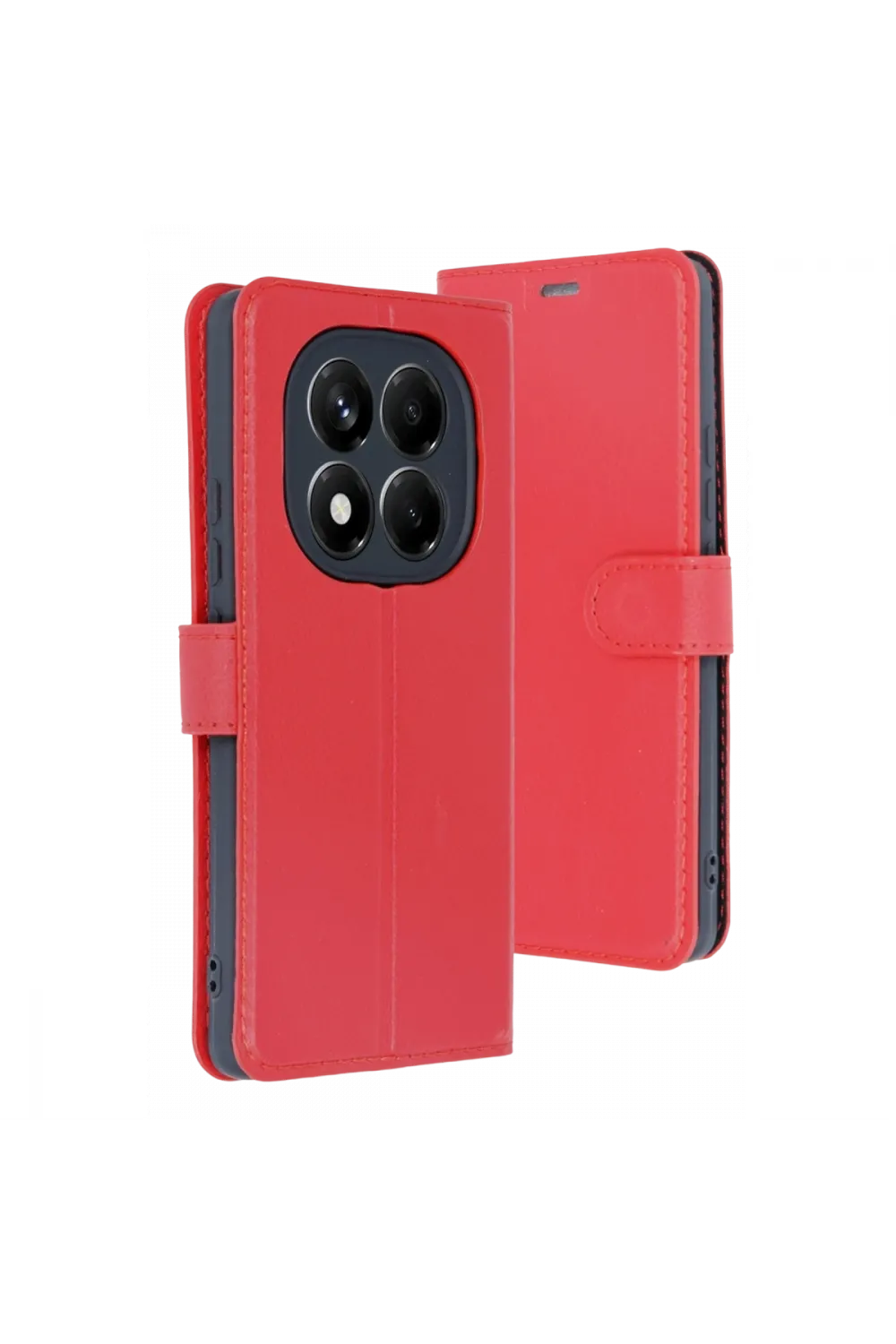 Xiaomi Redmi Note 15 4g Trend S Plus Kapaklı Kılıf - Kırmızı