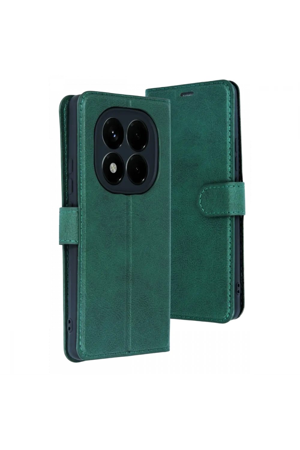 Xiaomi Redmi Note 15 4g Trend S Plus Kapaklı Kılıf - Yeşil