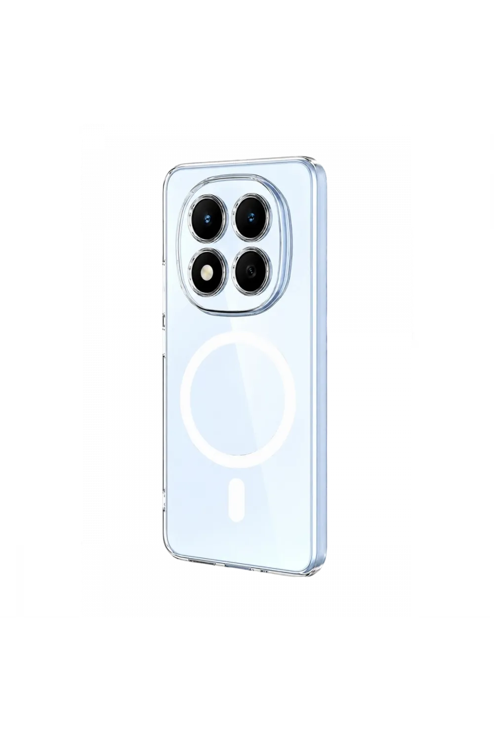 Xiaomi Redmi Note 15 Pro 4g Combo Sert Şeffaf Magsafe Kapak - Şeffaf