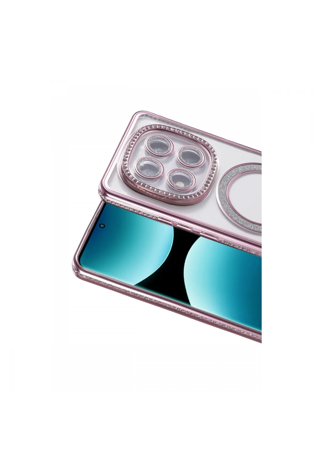 Xiaomi Redmi Note 15 Pro 5g Joke Simli Magneticsafe Kılıf - Pembe