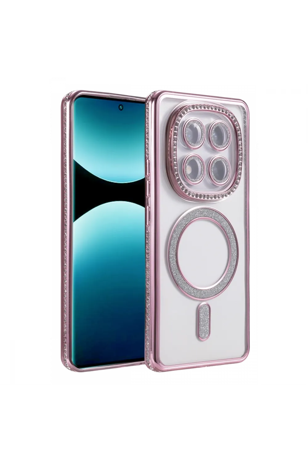Xiaomi Redmi Note 15 Pro Plus 5g Joke Simli Magneticsafe Kılıf - Pembe