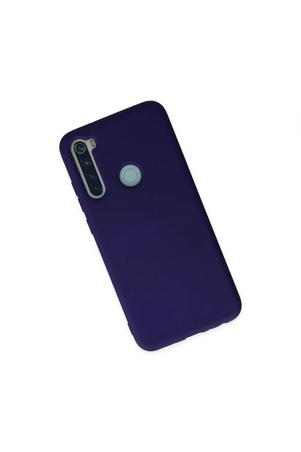 Xiaomi Redmi Note 8 Kılıf Nano İçi Kadife Silikon - Mor