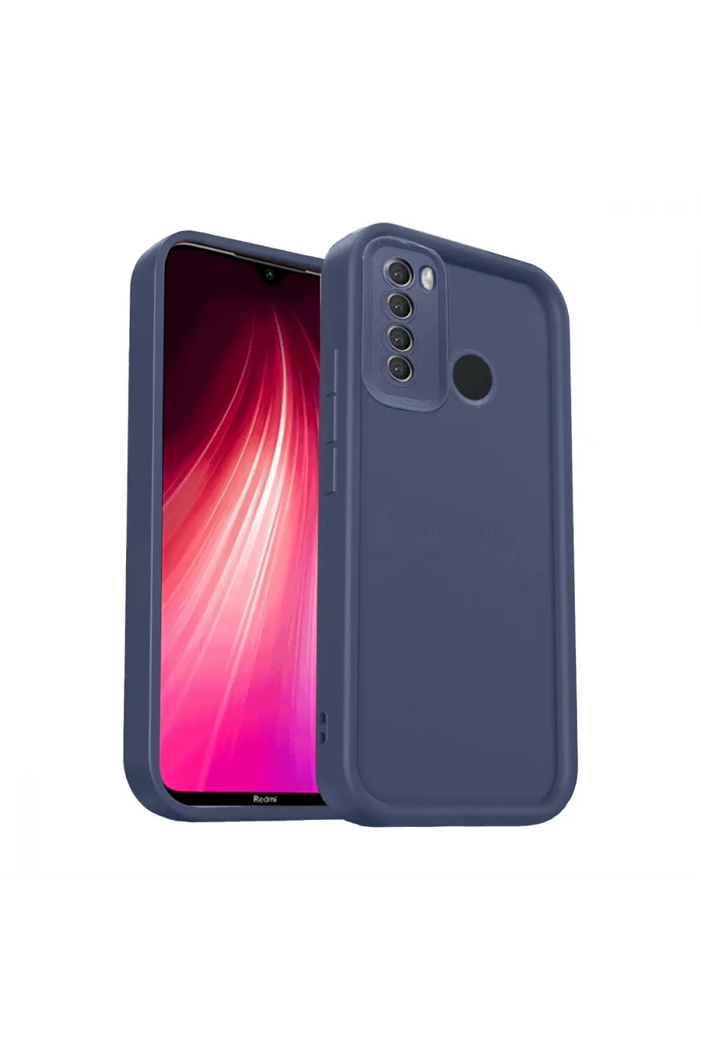 Xiaomi Redmi Note 8 Kılıf Viera Silikon - Lacivert