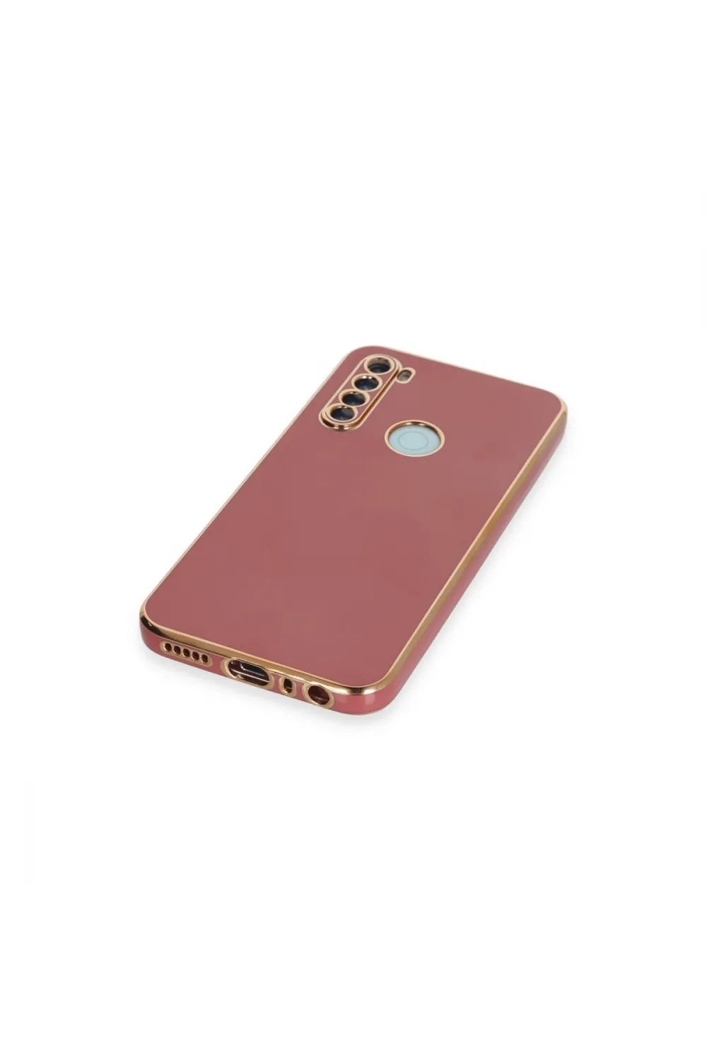 Xiaomi Redmi Note 8 Kılıf Volet Silikon - Kırmızı