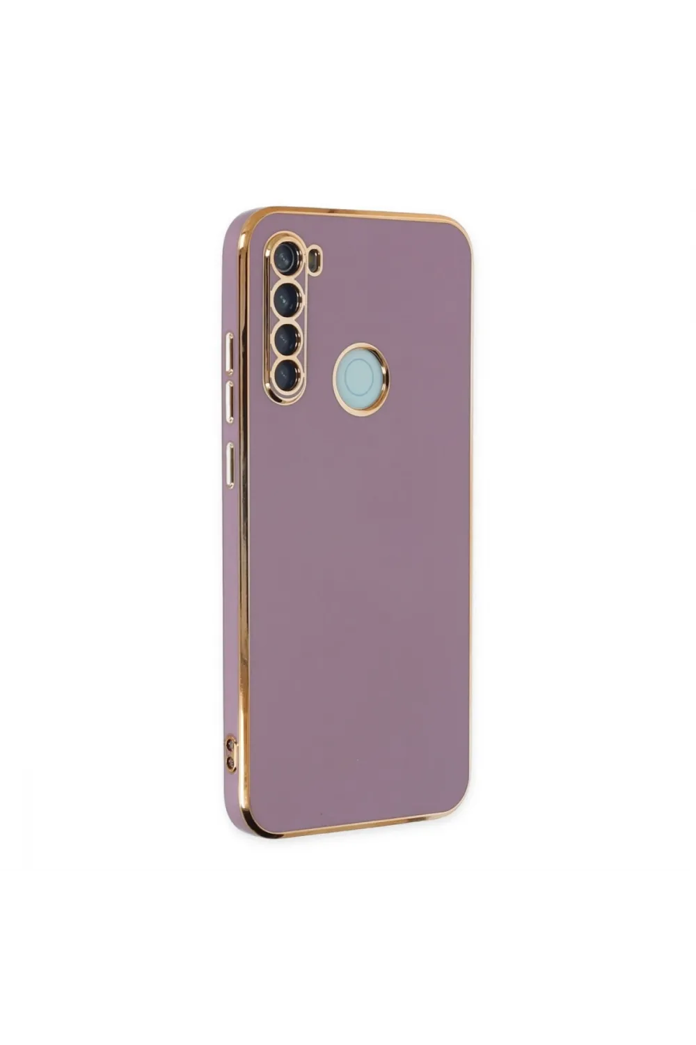 Xiaomi Redmi Note 8 Kılıf Volet Silikon - Mor