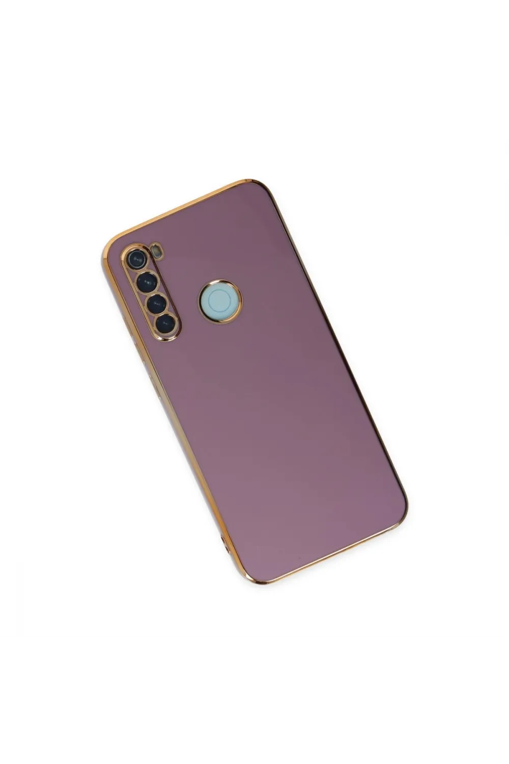 Xiaomi Redmi Note 8 Kılıf Volet Silikon - Mor