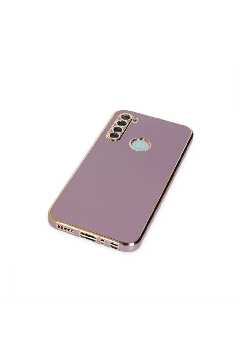 Xiaomi Redmi Note 8 Kılıf Volet Silikon - Mor