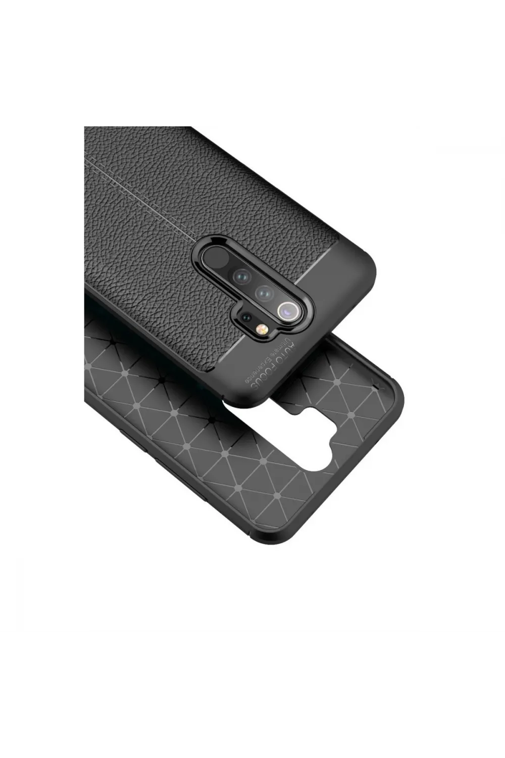 Xiaomi Redmi Note 8 Pro Kılıf Auto Focus Kapak - Kırmızı