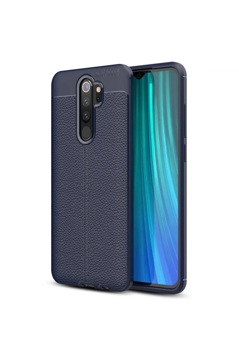 Xiaomi Redmi Note 8 Pro Kılıf Auto Focus Kapak - Lacivert