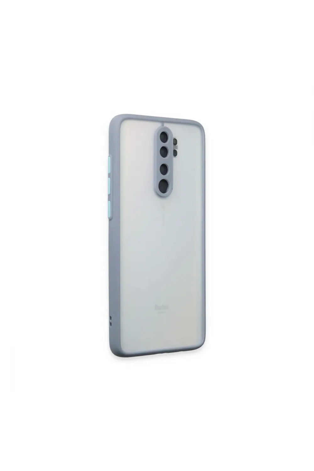 Xiaomi Redmi Note 8 Pro Kılıf Montreal Silikon Kapak - Gri