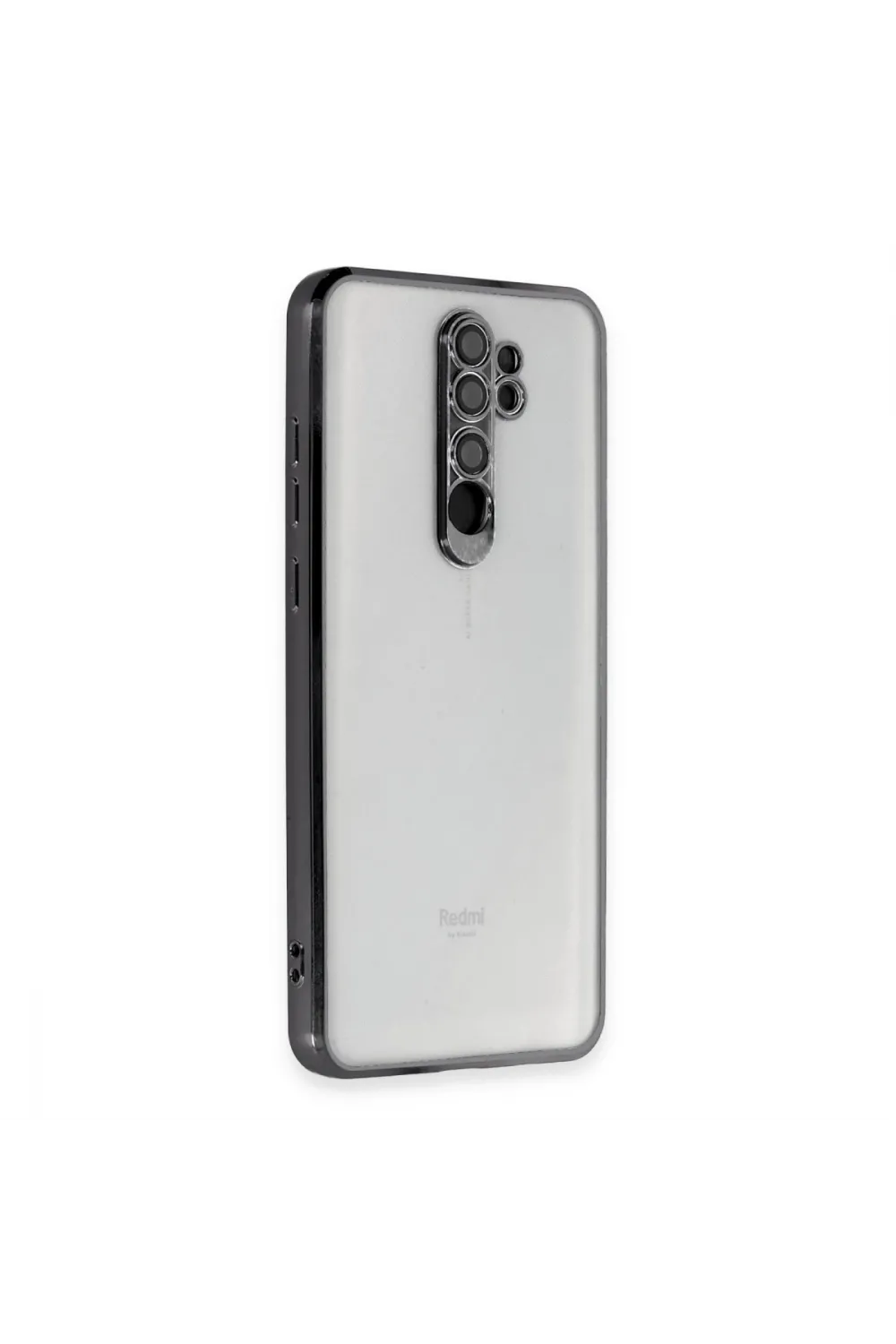 Xiaomi Redmi Note 8 Pro Kılıf Razer Lensli Silikon - Siyah