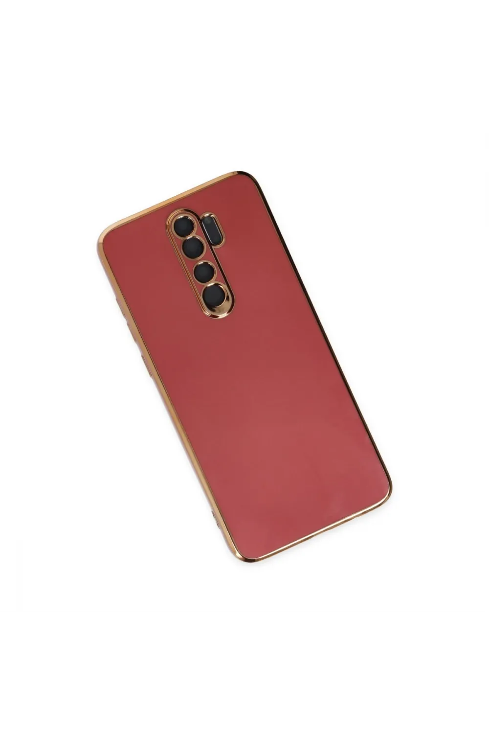 Xiaomi Redmi Note 8 Pro Kılıf Volet Silikon - Kırmızı