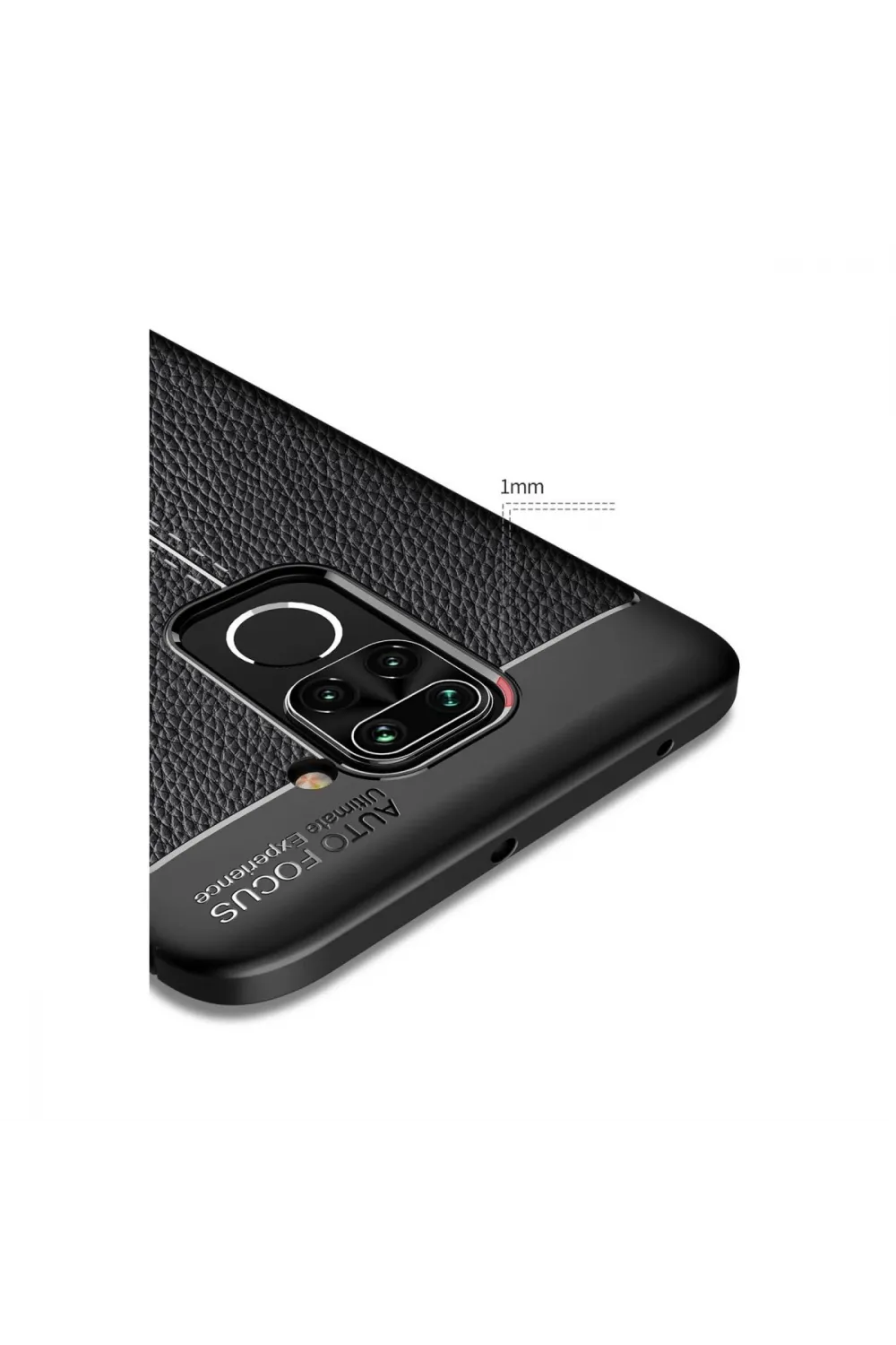 Xiaomi Redmi Note 9 Kılıf Auto Focus Kapak - Lacivert