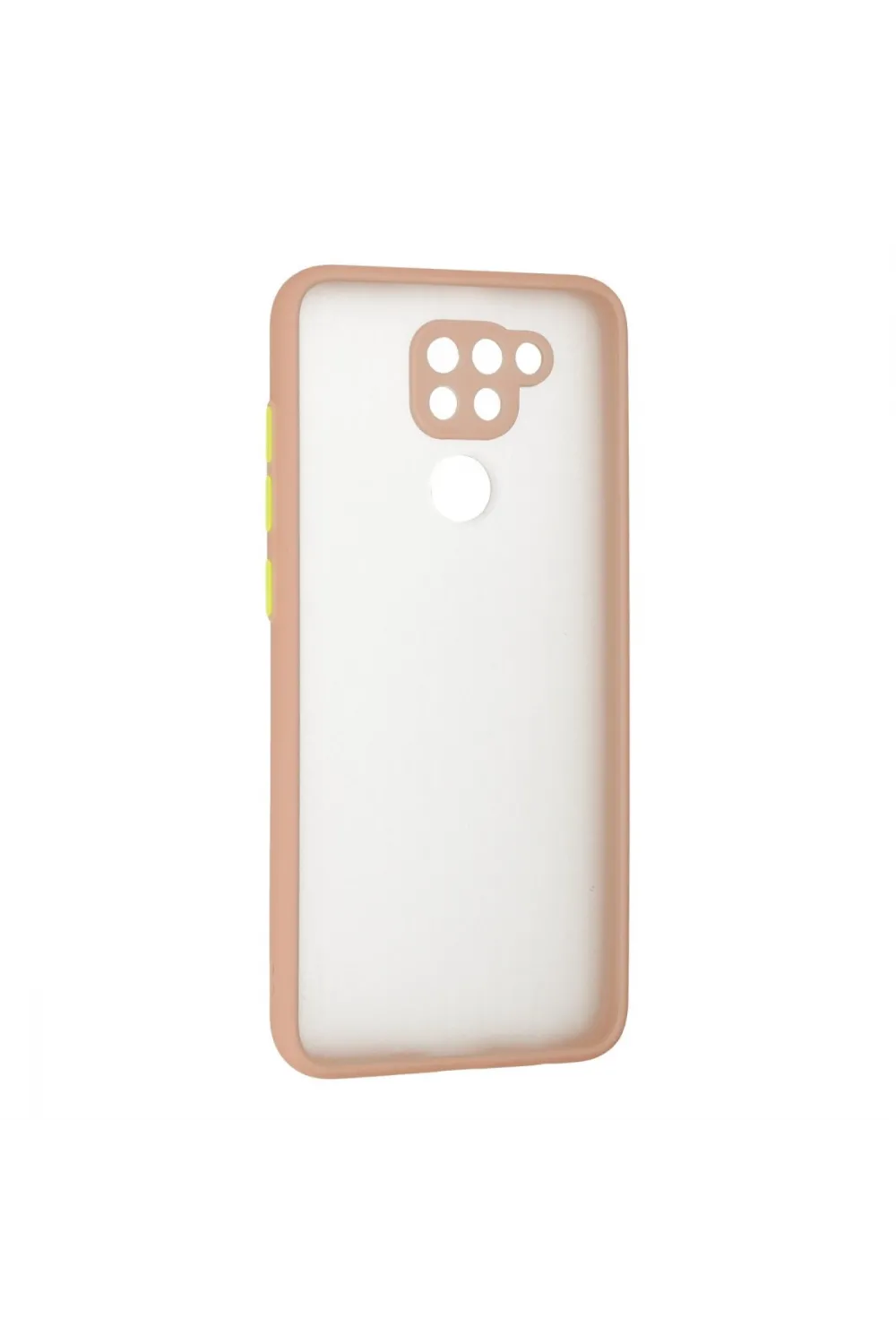 Xiaomi Redmi Note 9 Kılıf Montreal Silikon Kapak - Pembe