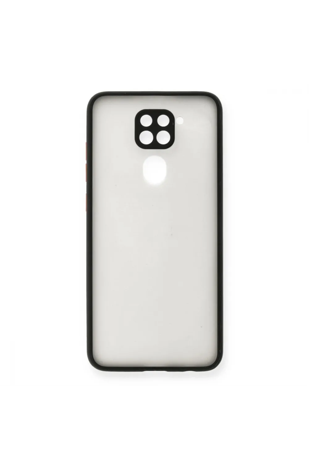 Xiaomi Redmi Note 9 Kılıf Montreal Silikon Kapak - Siyah