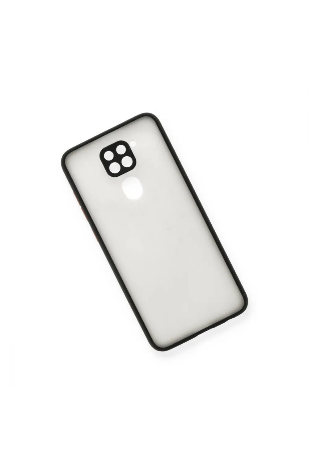 Xiaomi Redmi Note 9 Kılıf Montreal Silikon Kapak - Siyah