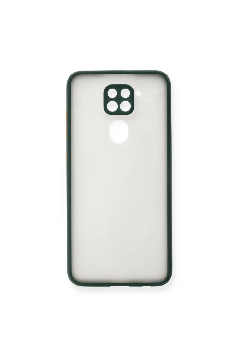 Xiaomi Redmi Note 9 Kılıf Montreal Silikon Kapak - Yeşil
