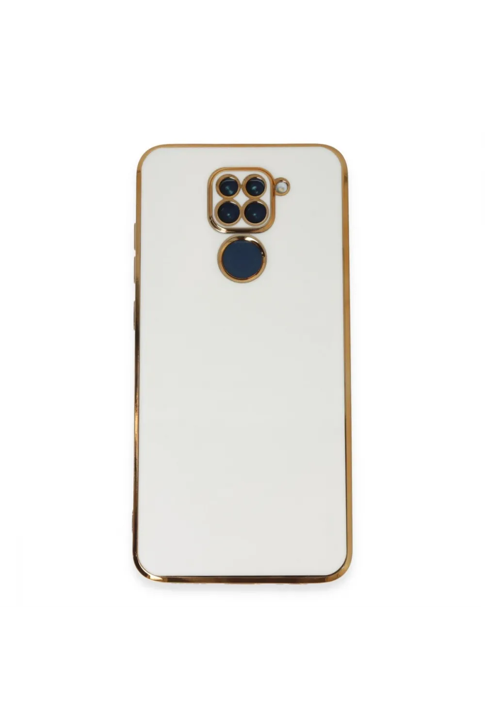 Xiaomi Redmi Note 9 Kılıf Volet Silikon - Beyaz