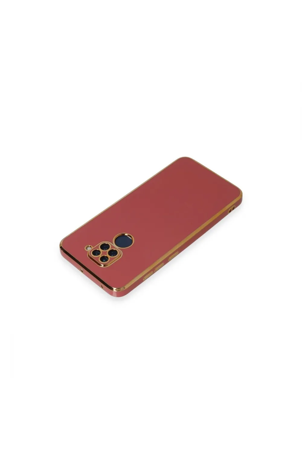 Xiaomi Redmi Note 9 Kılıf Volet Silikon - Kırmızı