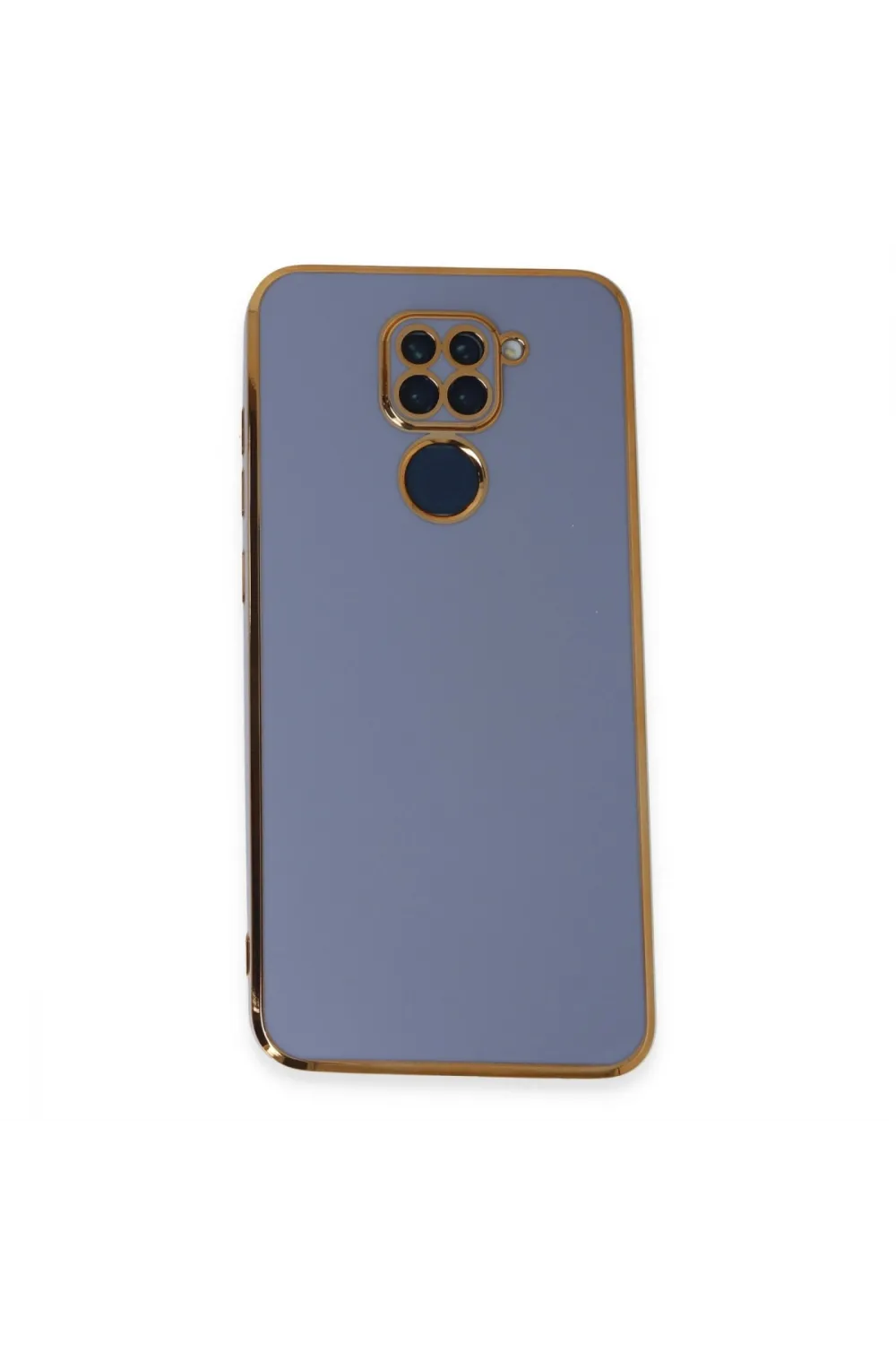 Xiaomi Redmi Note 9 Kılıf Volet Silikon - Mavi