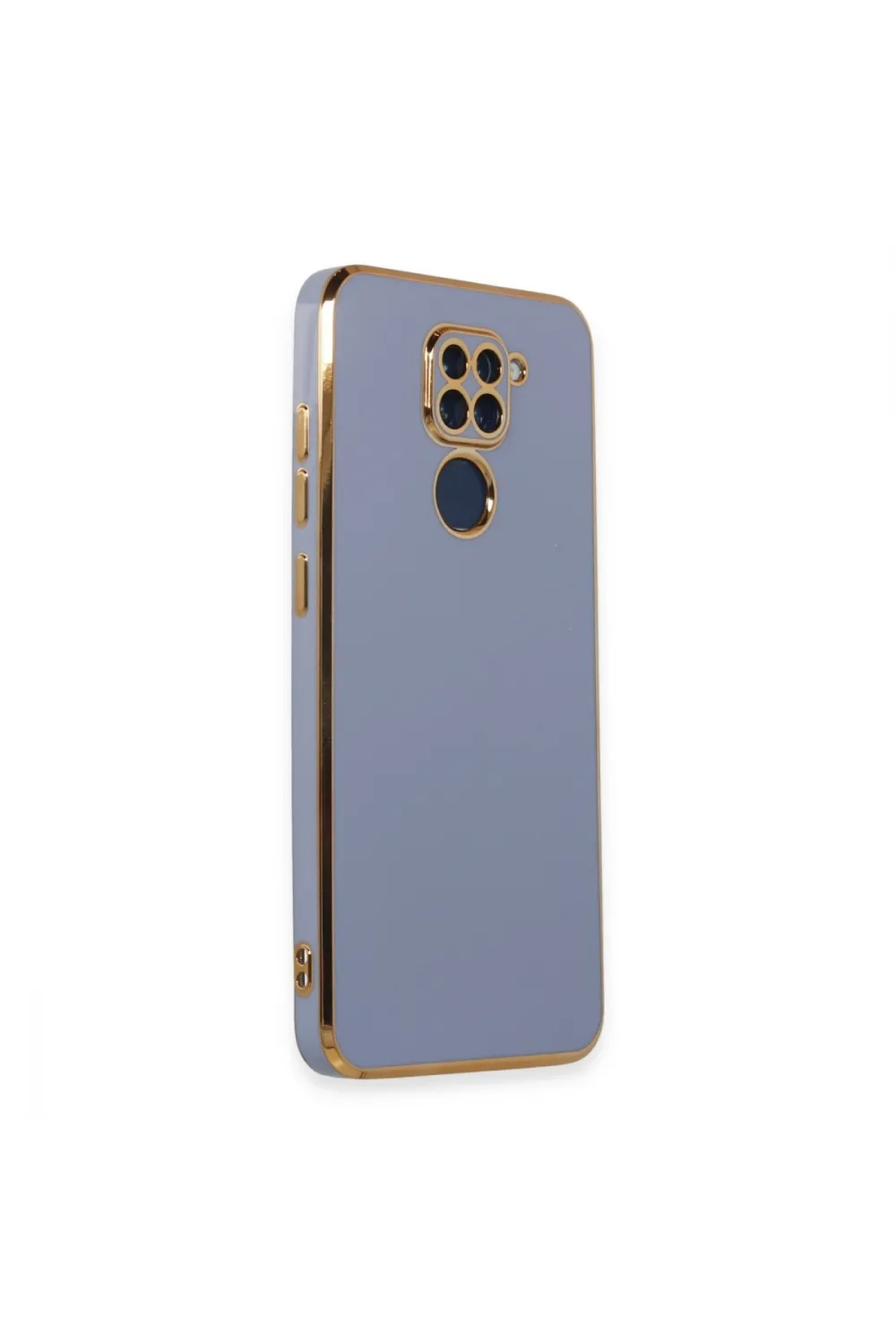 Xiaomi Redmi Note 9 Kılıf Volet Silikon - Mavi
